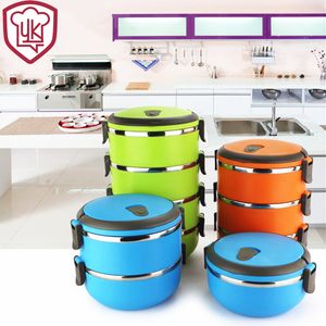 18/10 Rostfritt stål Lunchbox Skola Food Container Bento Lunchbox Set för barn C19041601