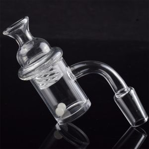 DHL 4 milímetros inferior prego Quartz Banger com giro Cyclone Carb Cap Glow in the Ferramenta Dab escuras luminosas Terp Pérolas por Bong