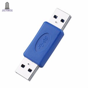 USB 3.0 Type een man om een ​​mannelijke M-M koppelingsadapter te typen Geslacht wisselaar connector pro nieuw