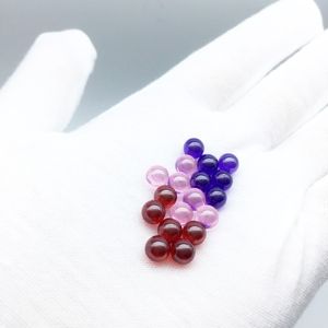 Smoking Accessories 6mm 3 Color Terp Dab Pearls Insert For XL XXL Flat Top Beveled Edge Quartz Banger Nails