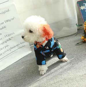 novo estilo de Outono camisa roupas camisa do cão de estimação da moda confortável de algodão de fábrica modelos explosão roupas vendas diretas