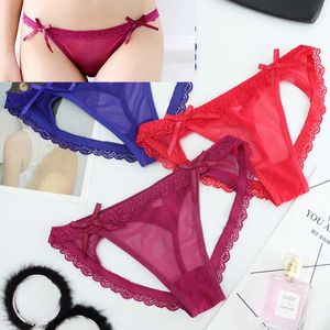 Sexy Panties Women Underwear Transparent Heart-shaped Panty Briefs for Ladies Thong G-strings Thongs