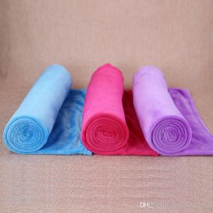 2017 Sólida Série de cor Cobertor de lã coral para uma variedade de lugares cobertores macios e confortáveis ​​Multi-purpose Cobertor Atacado