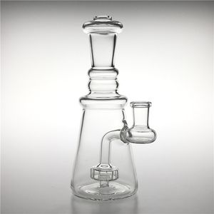 7 Inch Glass Water Bongs 14mm Female Hookah Thick Pyrex Heady Beaker Bong Dab Rig Pipes Smoking Accessories