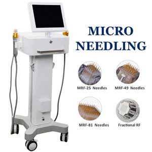 Fraktionell RF-radiofrekvens Mikronedle ärrborttagningsmaskin Sträckmärken Behandling Micro Needle Hud Revenation Device
