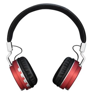 BT008 Trådlöst + Wired Bluetooth-hörlurar Bluetooth-headset med läderstent + HD MIC Strong Stereo Bass för Smartphones PC