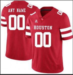 Anpassade män, ungdomar, kvinnor, småbarn, Houstons Cougars personaliserade alla namn och nummer alla storlekar av högsta kvalitet college tröja