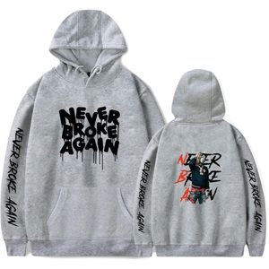 Rapper Youngboy bröt aldrig igen Ny 2D-tryckt huva tröja kvinnor/män kläder avslappnad hoodie xxs-4xl