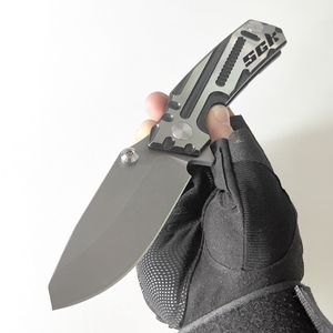 Limited Customization Version SCK Folding Knives High Quality Outdoor Equipment Tactical Camping Knife Hunting Tools Strong CPM-S35VN Blade TC4 Titanium Frame