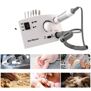 Ny 35000rpm Professionell Elektrisk Nail Art Drill Pen Pedicure Nail Polish Tool Feet Care Manicure Machine Pedicure Tillbehör