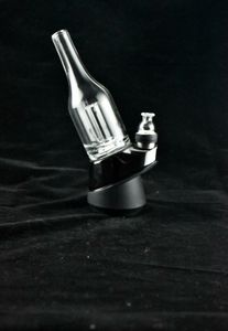 hookah carta or peak two kinds glass recyclers are equipped with transparent smoke wine bottle-shaped cups