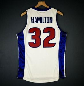 Uomini personalizzati giovani donne vintage RIP Hamilton 04 FinalsCollege Basketball Jersey size S-4xl o personalizzato qualsiasi nome o numero di numero