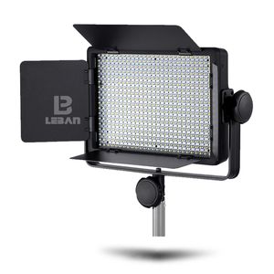 مصباح FREESHIPPING 500C LED 3300K-5600K فيديو ستوديو لايت + عن بعد للكاميرا كاميرا