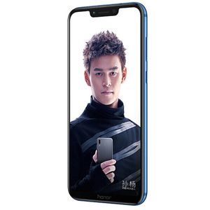 Orijinal Huawei Honor Çal 4G LTE Cep Telefonu 4GB RAM 64GB ROM Kirin 970 Octa Çekirdek Android 6.3 inç 16.0MP Parmak İzi Kimlik Akıllı Cep Telefonu