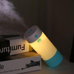 YWXLight USB Umidificador ultra sônico Home Office Mini Aromaterapia colorido LED Night Light