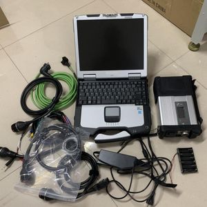 Auto Scan Tool MB Star C5 SSD Super Speed ​​With Laptop CF30 RAM 4G Pekskärm Full Set Diagnos