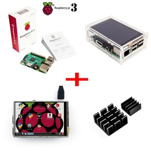 Wholesale tft raspberry pi resale online - Raspberry Pi Model B Inch Raspberry LCD TFT Acrylic Case Heat sinks For Raspberry Pi Kit freeshipping