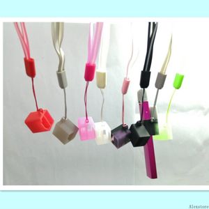 Clip per cordino, collana, cordino, tracolla a catena, a prova di polvere, custodia in silicone antipolvere per batteria Coco Jul e penna a cartuccia