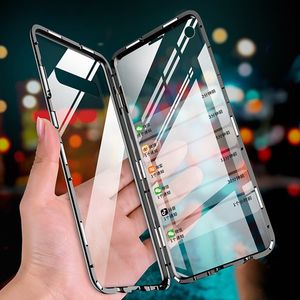 360 Full Bumper Flip Protective Transparent Double-Side Tempered Adsorption Glass Cases&Cover For Samsung Galaxy S10 Plus S10+ S10e Shell