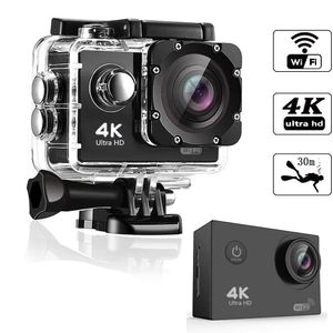 best selling HD 4K WIFT action Camera vedio digital Camcorder 30M sport DV 2.0 inch Screen 720P waterproof Helemt Cam
