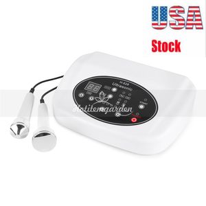 Household 1Mhz-3Mhz 2 Probes Ultrasound Facial Body Skin Massager Therapy Ultrasonic Beauty Machine