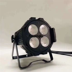 20 adet Ucuz fiyat ve yüksek kalite sıcak beyaz soğuk beyaz 4x50 w led koçanı mini par dmx COB LED 2in1 Par Işık Mini Sahne Ekipmanları