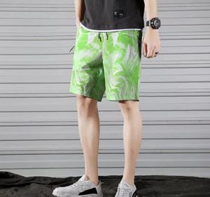 Sommer-Shorts für Herren, lässig, Kordelzug, Baumwolle, atmungsaktiv, bunt, Strand, kurze Hosen, Designer-Herren-Shorts in 5 Stilen