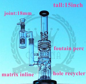 Neue Shisha-Wasserglas-Bong mit kleinem Rücken direkt ab Werk lieferbar, um personalisierte, benutzerdefinierte 18-mm-Glasbohrinseln mit Flecken aufzunehmen