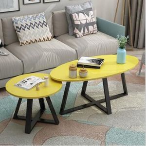 Tea table Simple round Living Room Furniture Modern side a few small mini tables flower rack