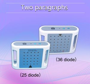 Die neueste Technologie Lipolaser-Schlankheitspads 650 nm 25/36 Dioden-Mini-Lipolaser-Diodenlaser von japanischen Mitsubishi-Diode-Produkten Die Si