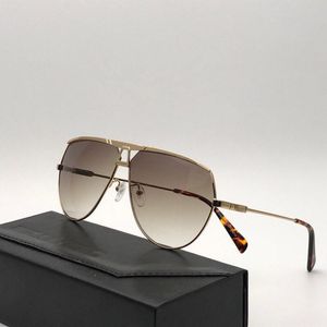 Luxus-Bestseller-Herren-Sonnenbrille der Marke 953, Metallrahmen, Anti-UV400-Verlaufslinse, modische High-End-Brille von höchster Qualität mit Etui