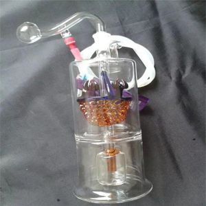 Flower bobbin hoods glass bongs accessories , Unique Oil Burner Glass Pipes Water Pipes Glass Pipe Oil Rigs Smoking with Dropper