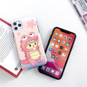 Cartoon Cute Telefon Przypadki do iPhone 7 8 PLUS XR X S Max Case Silikonowa pokrywa 11 Pro