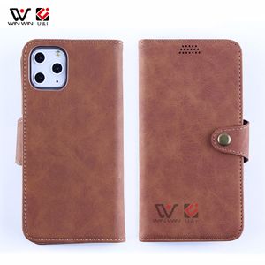 Newest Fashion Leather Filp Anti-Scratch Men Protection Phone Cases Shockproof Bracket For iPhone 12 11 Pro Max Xs Xr X Back Cover Shell