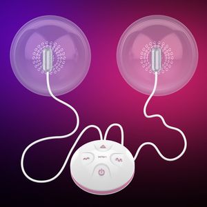 Kvinnor sexleksaker masturbator USB 10 frekvens vibrationer bröstklämma vibrators sex leksak nippel stimulering bröstmassage sex leksaker t191128