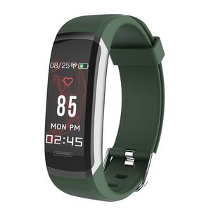 GT101 Fitness Tracker Smart Armband Hjärtfrekvens Monitor Smart Watch Sova Monitor Aktivitet Tracker Smart Watch för iPhone Android Telefon