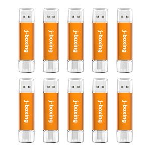 Multicolor 10PCS 32GB OTG USB 2.0 Flash Drive Thumb Drive Archiviazione Memory Stick Pen Drive per computer Android Smartphone Tablet Macbook