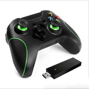 Kablosuz Xbox Bir Kontrol toptan satış-2 G Kablosuz Game Controller Xbox ONE Bluetooth Gamepad Joystick Bilgisayar PC Joypad buhar Konsol ile Perakende Paketi İçin
