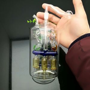 Bongs bong da tubo del tubo dei tubi di olio tubo di olio tubo d'acqua tubo di vetro piattaforma per olio fumatori