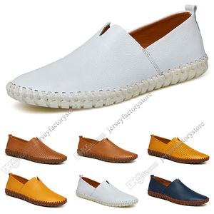 New hot Fashion 38-50 Eur new men's leather men's shoes Candy colors overshoes British casual shoes free shipping Espadrilles sixty-five