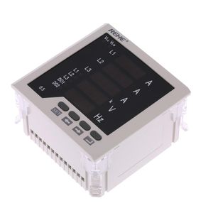 Freeshipping Multi-Purpose 3 Fas växelström / Spänningsmätare Frekvensräknare Ammeter Voltmeter Cymometer Aktuell spänningsförhållande Programmerbar