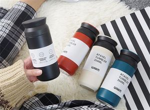 350ml Thermocup mini thermos garrafa caneca de caneca de caneca de vácuo Flask de aço inoxidável Isolamento de água portátil Copo copo de copo