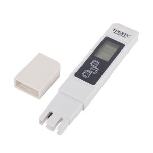 3 W 1 Cyfrowy TDS Meter Water Quality Test Tools Protable Multifunkcjonalny monitor LCD Monitor Sprawdź wydajność filtra wody,