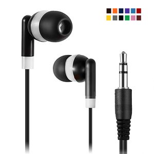 Auricolari monouso all'ingrosso Cuffie auricolari per iPhone, Android, lettore MP3, scuola, biblioteca, hotel, regalo ospedaliero Spedizione gratuita