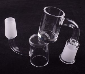 Sigara Aksesuarları 5mm Kalın Domeless Kuvars Banger Çivi 10mm 14mm 18mm erkek kadın 90/45 Derece