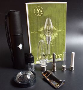 DHL Nectar Collector V4 Kits med tråd Titanium Keramiska Quartz Tips Naglar