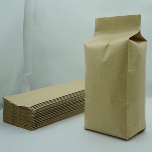 Brown Kraft Paper Bag Oragan Selbst Stehen, 100pcs / 6.5x22cm Französisch Baguette Aufbewahrungstasche, Handpapier Balgtasche Top öffnen Lebensmittelpaket