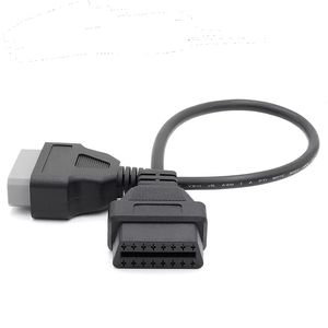 For Nissan 14Pin To 16Pin Cable Obd Ii Diagnostic Interface 14Pin To Obd2 16 Pin Adapter Works For Auto Car Vehicles