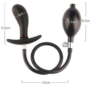 Bdsm sm brinquedos sexuais anal expandir brinquedos grandes silicone anal inflável expansão bomba separado expansão anal plug masturbação