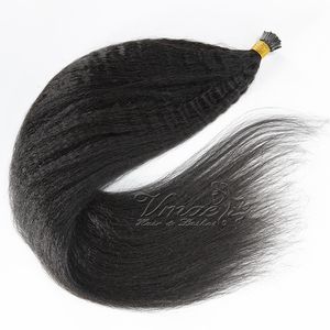 VMAE I Wskazówka Mongolski Natural Black 1G Strand 100g Keratyna Fusion Pre Bonded Perwersyjne Proste Nieprzetworzone Dziewiczy Remy Ludzkie Przedłużanie Włosów